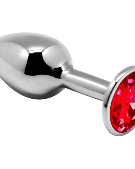 ALIVE - ANAL PLEASURE MINI PLUG METAL RED SIZE M