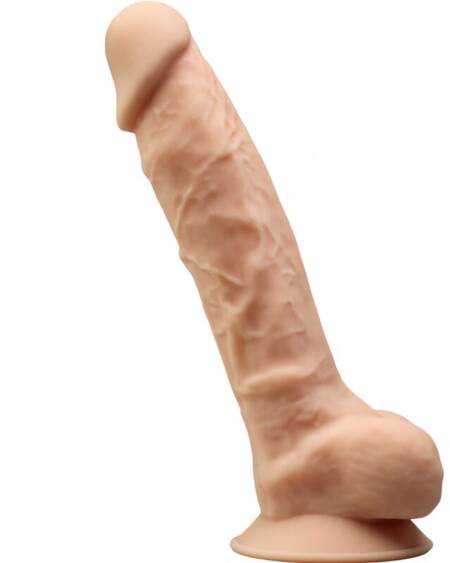 SILEXD - MODEL 1 REALISTIC PENIS VIBRATOR SILICONE PREMIUM SILEXPAN REMOTE CONTROL 20 CM