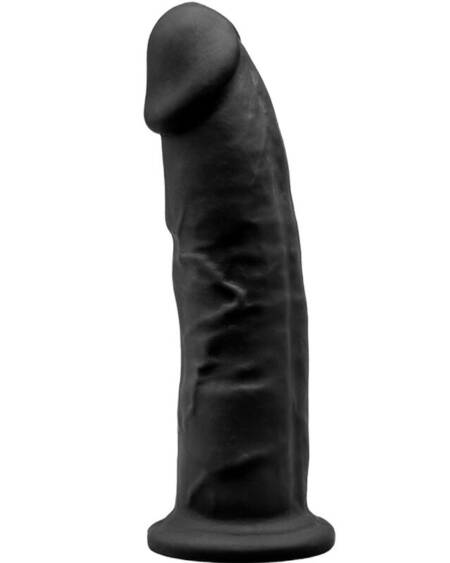 SILEXD - MODEL 2 REALISTIC PENIS PREMIUM SILEXPAN SILICONE BLACK 23 CM