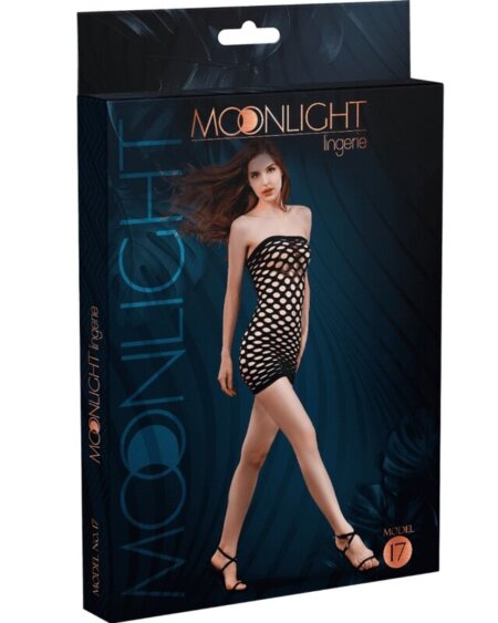 MOONLIGHT - MODEL 17 MESH DRESS BLACK ONE SIZE