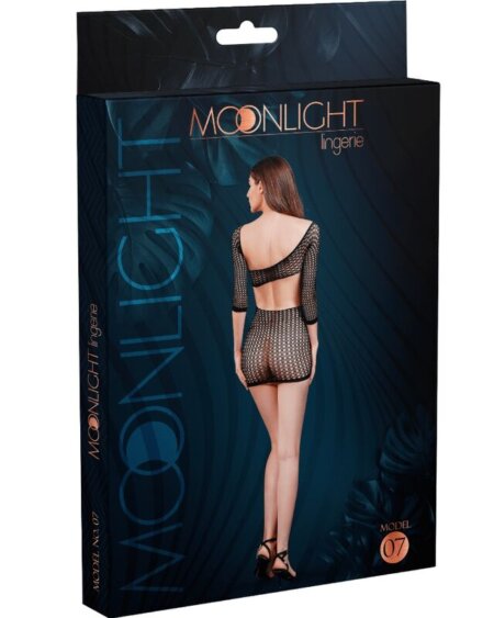 MOONLIGHT - MODEL 7 NET DRESS BLACK ONE SIZE