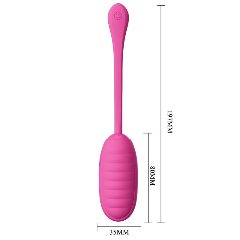 PRETTY LOVE - CATALINA PINK RECHARGEABLE VIBRATING EGG - Image 4