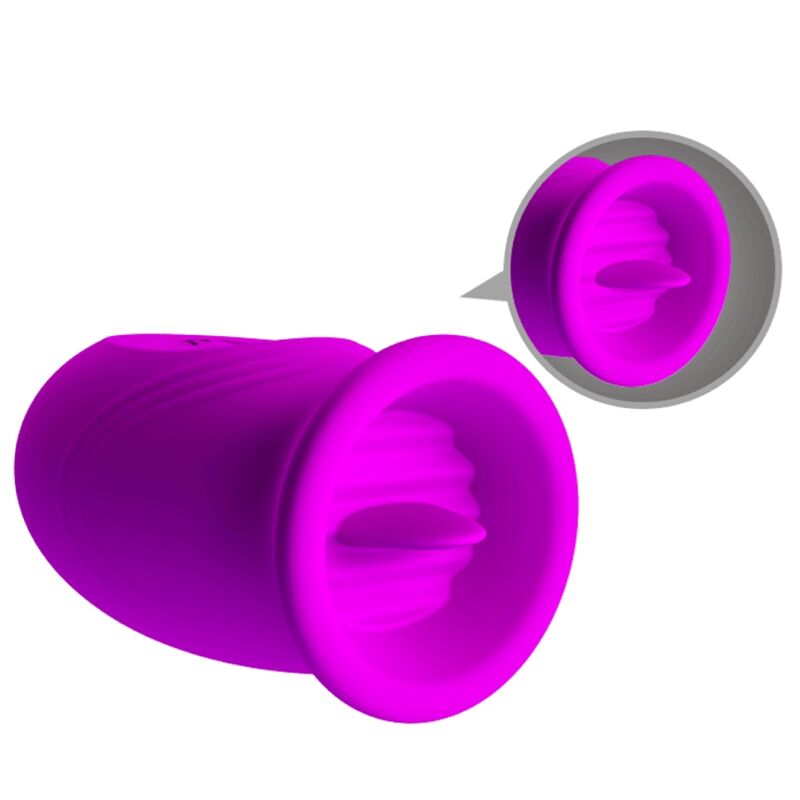 PRETTY LOVE - DAISY DUAL EGG RECHARGEABLE VIBRATOR PURPLE - Image 4