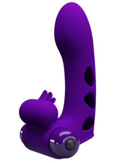 PRETTY LOVE - ORLANDO PURPLE VIBRATOR FINGER COVER