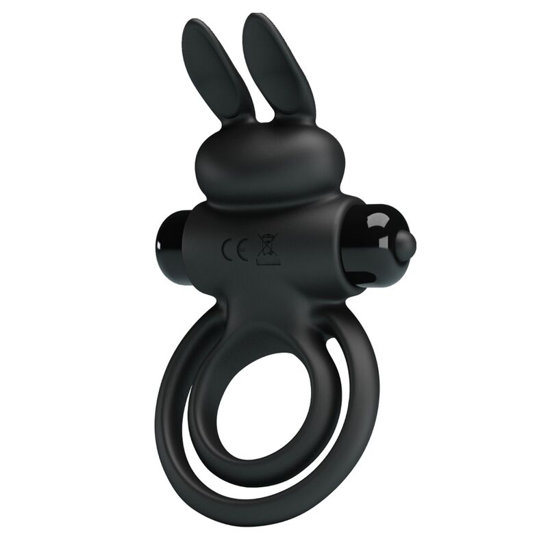 PRETTY LOVE - VIBRATOR III RABBIT RING FOR BLACK PENIS - Image 2