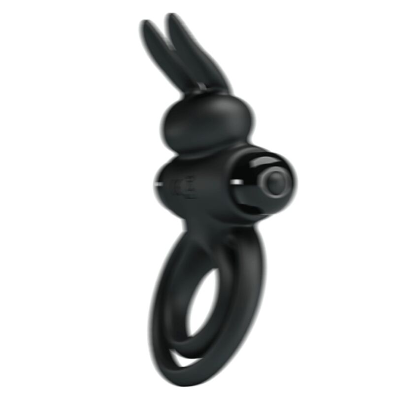 PRETTY LOVE - VIBRATOR III RABBIT RING FOR BLACK PENIS - Image 5