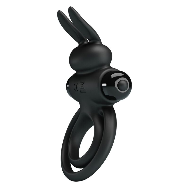 PRETTY LOVE - VIBRATOR III RABBIT RING FOR BLACK PENIS - Image 3