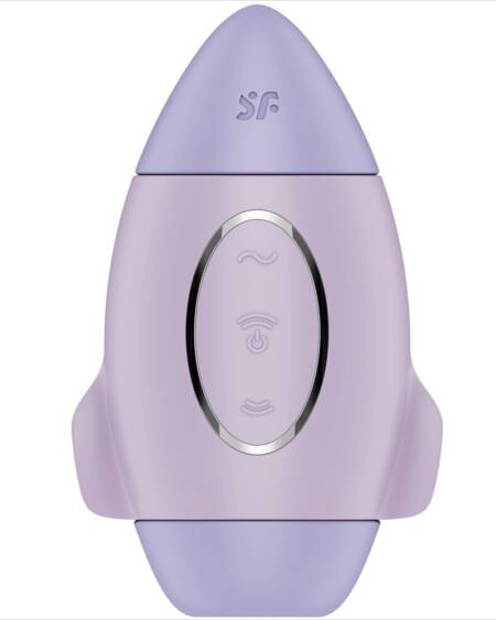 SATISFYER - MISSION CONTROL LILAC SMALL DOUBLE IMPULSE VIBRATOR