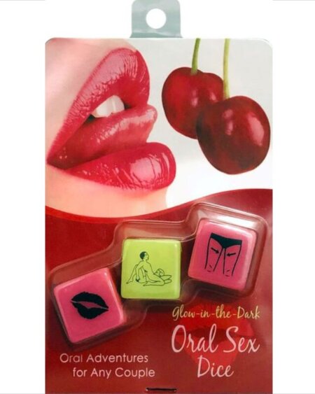 KHEPER GAMES - ORAL SEX DICE GAME WITH GLOW IN THE DARK