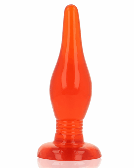 BAILE - RED SOFT TOUCH ANAL PLUG 14.2 CM