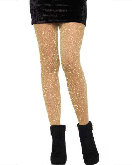 LEG AVENUE - TRANSPARENT TIGHTS GOLDEN