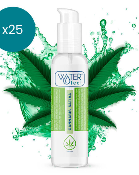 WATERFEEL - CANNABIS LUBRICANT 150 ML PACK 25 UNITS
