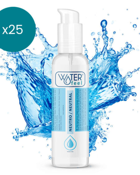 WATERFEEL - NATURAL LUBRICANT 150 ML PACK 25 UNITS