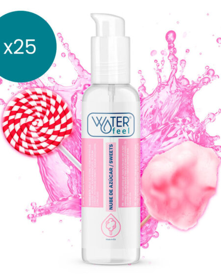 WATERFEEL - SWEETS LUBRICANT 175 ML PACK 25 UNITS