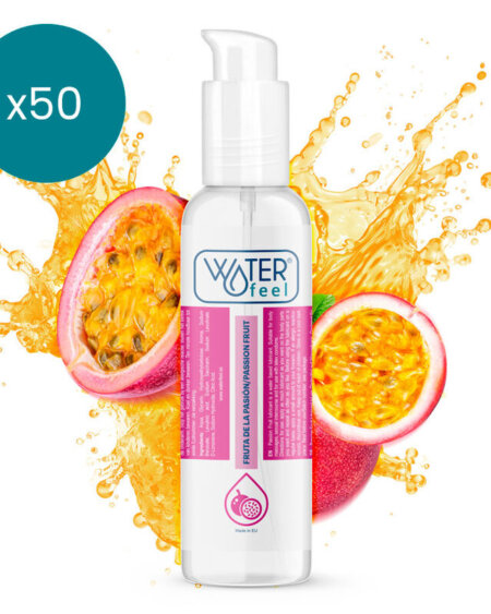 WATERFEEL - PASSION FRUIT WATER BASED LUBRICANT 175 ML PACK 50 UNITS