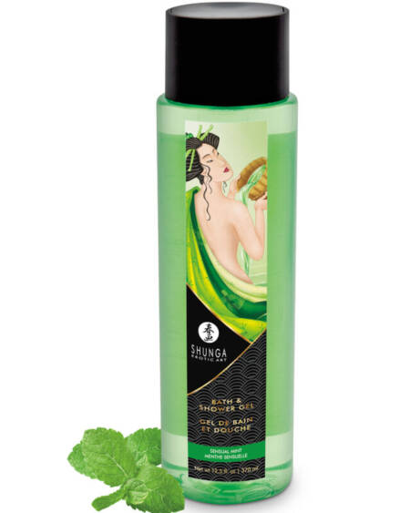 SHUNGA - BATH  SHOWER GEL SENSUAL MINT 370 ML