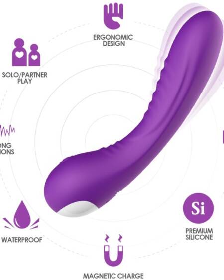 ARMONY - LEGEND VIBRATOR SILICONE PURPLE