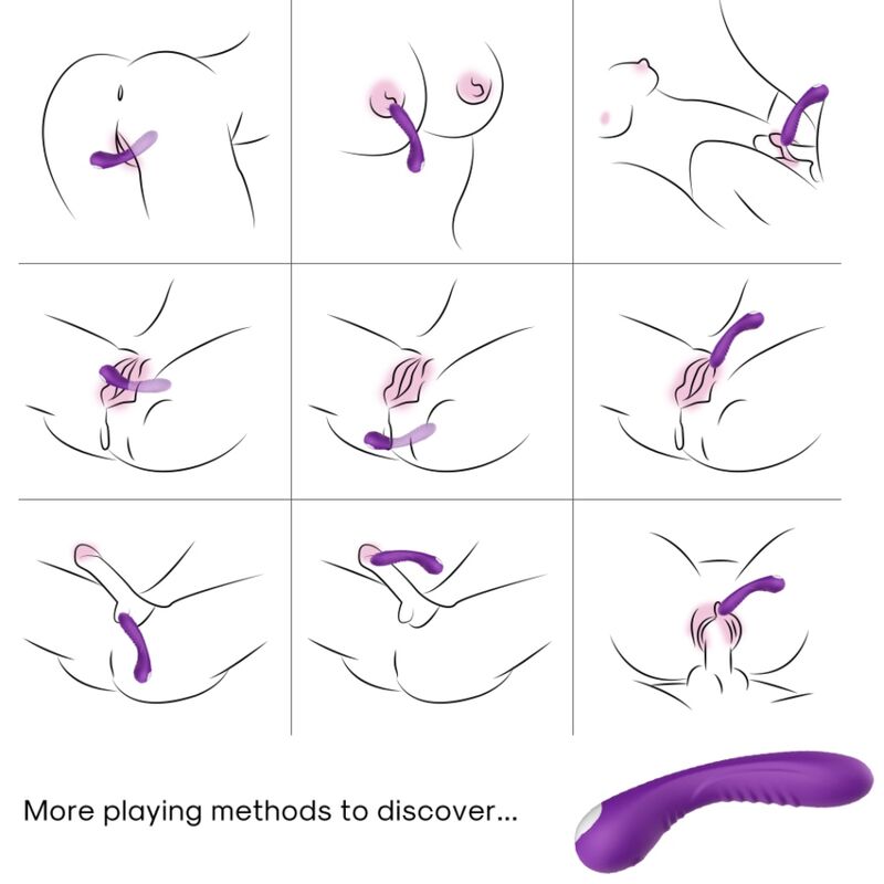 ARMONY - LEGEND VIBRATOR SILICONE PURPLE – Bild 2