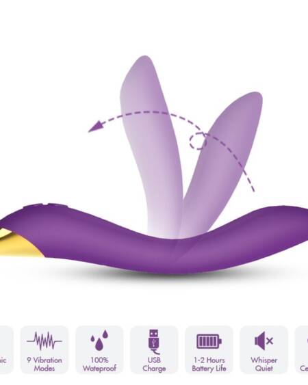 ARMONY - FLAMINGO VIBRATOR MULTIPOSITION PURPLE