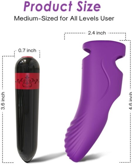 ARMONY - AURORA VIBRATOR FINGER PURPLE