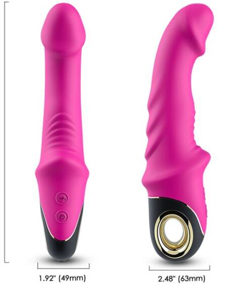ARMONY - JOYBLADE DILDO VIBRATOR ROTATOR FUCHSIA