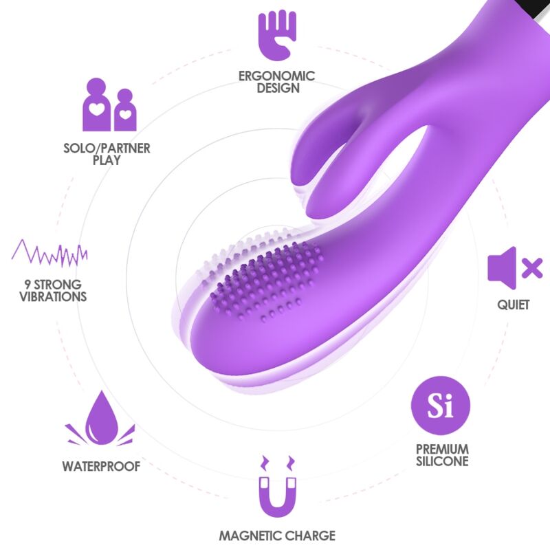 ARMONY - VIBRATOR RABBIT PURPLE – Bild 3