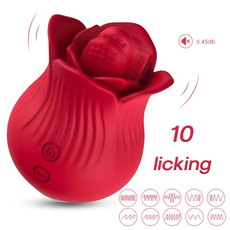 ARMONY - ROSE VIBRATOR  STIMULATOR RED