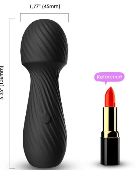 ARMONY - DAZZLE MASSAGER  VIBRATOR SMALL BLACK