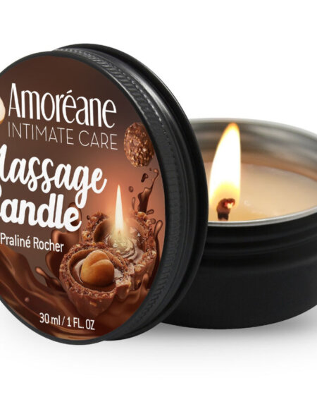 AMOREANE - MASSAGE CANDLE ROCHER PRALINE 30 ML