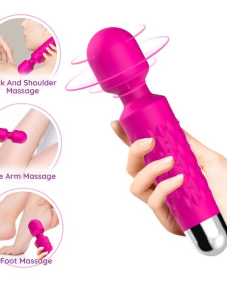 ARMONY - POSTMAN MASSAGER  VIBRATOR SUPER FLEXIBLE HEAD FUCHSIA