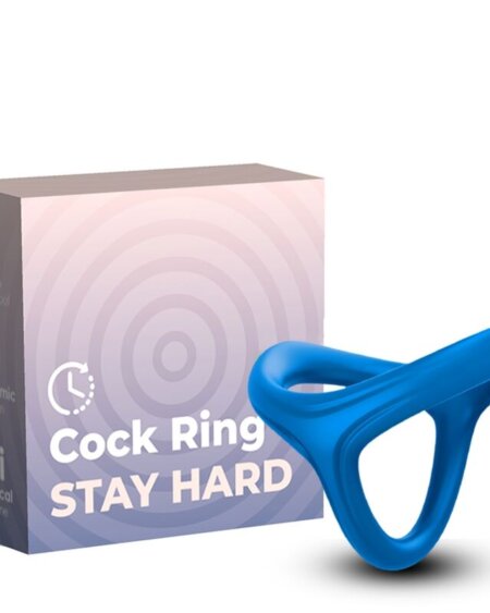 ARMONY - TRESOR DOUBLE SILICONE RING BLUE
