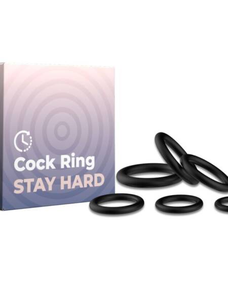 ARMONY - RINGS SILICONE BLACK