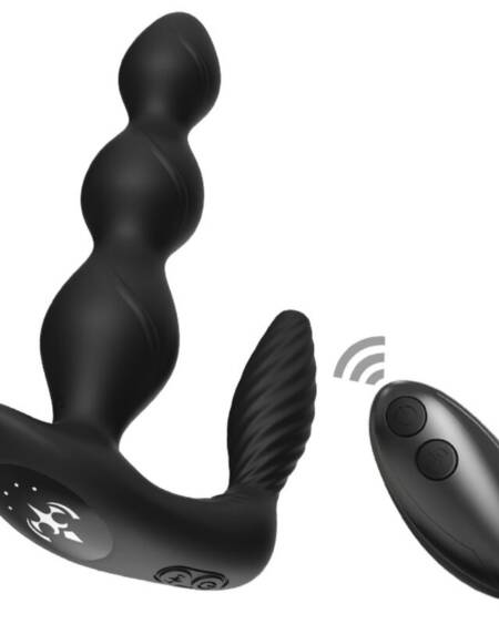 ARMONY - MANFUN VIBRATOR  STIMULATOR ANAL PLUG REMOTE CONTROL BLACK