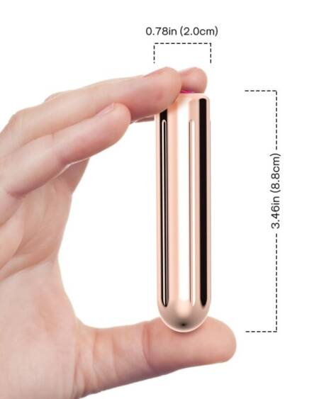 ARMONY - WARHEAD VIBRATOR BULLET GOLDEN 2 CM x 8.8 CM