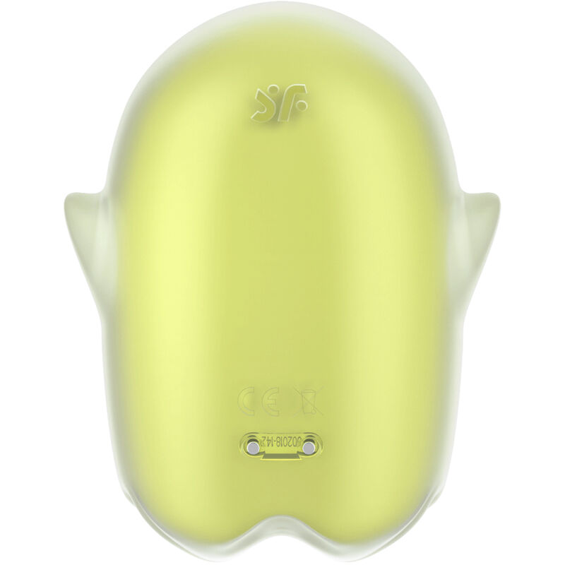 SATISFYER - GLOWING GHOST AIR PULSE  VIBRADOR AMARILLO - Image 3