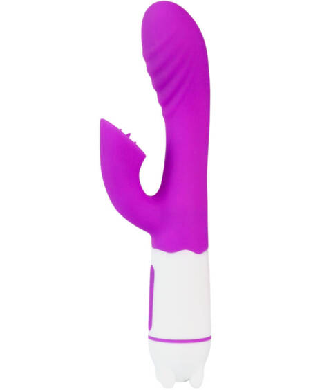 ARMONY - HAPPY VIBRATOR  STIMULATOR WITH VIOLET RECHARGEABLE TONGUE