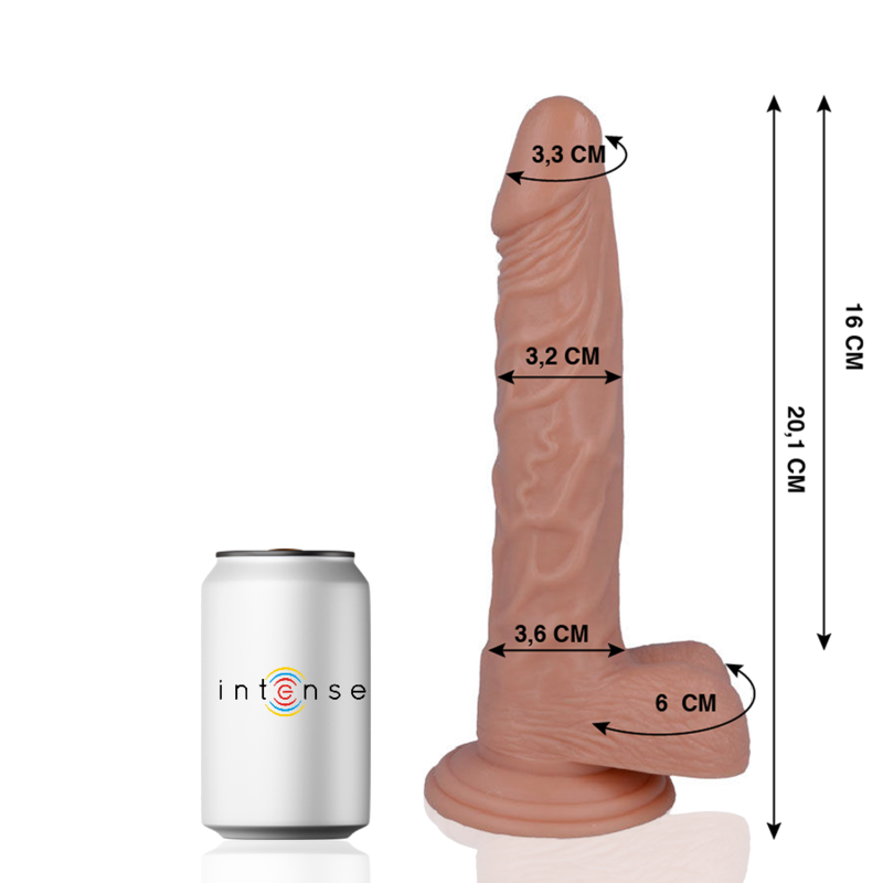 MR INTENSE - 21 REALISTIC COCK 20.1 CM -O- 3.2 CM - Image 2
