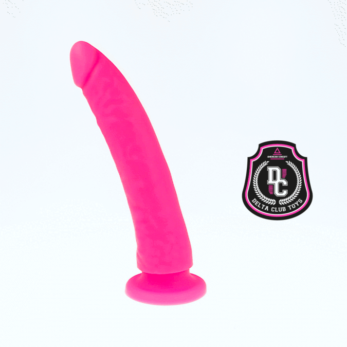 DELTA CLUB - TOYS PINK DILDO MEDICAL SILICONE 20 CM -O- 4 CM – Bild 3