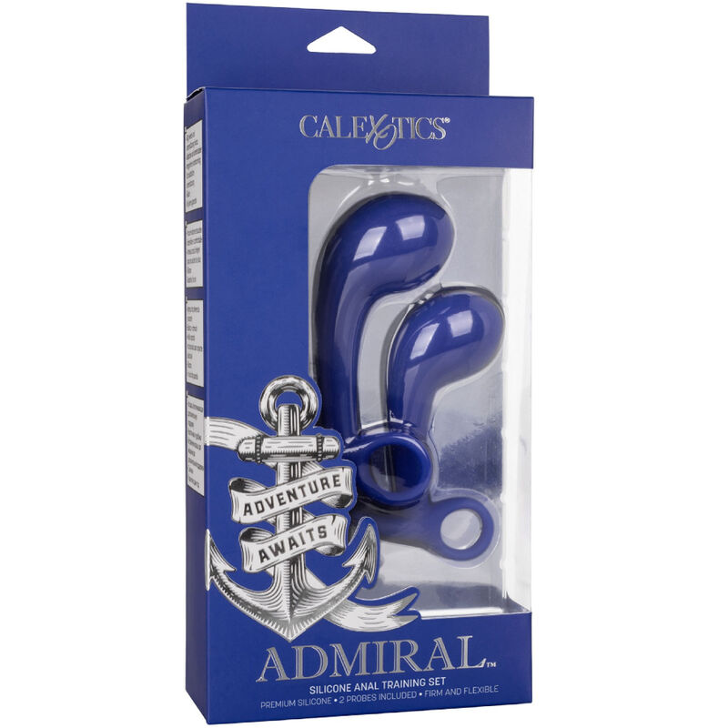 CALEXOTICS - ADMIRAL SET 2 ANAL PLUG BLUE - Image 5