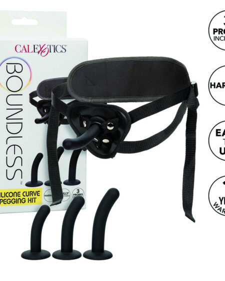 CALEXOTICS - BOUNDLESS SILICONE CURVE PEGGING KIT