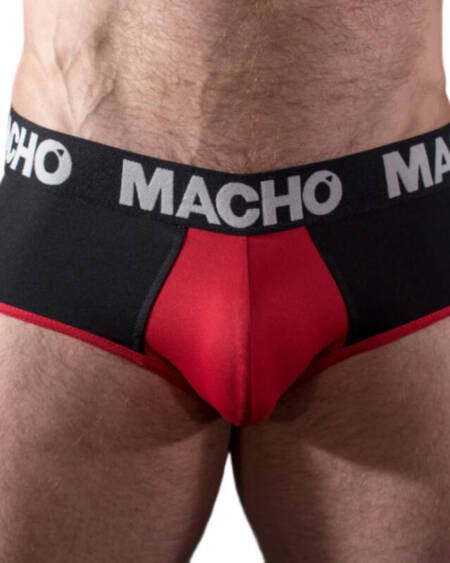 MACHO - MS26N SLIP BLACK/RED M