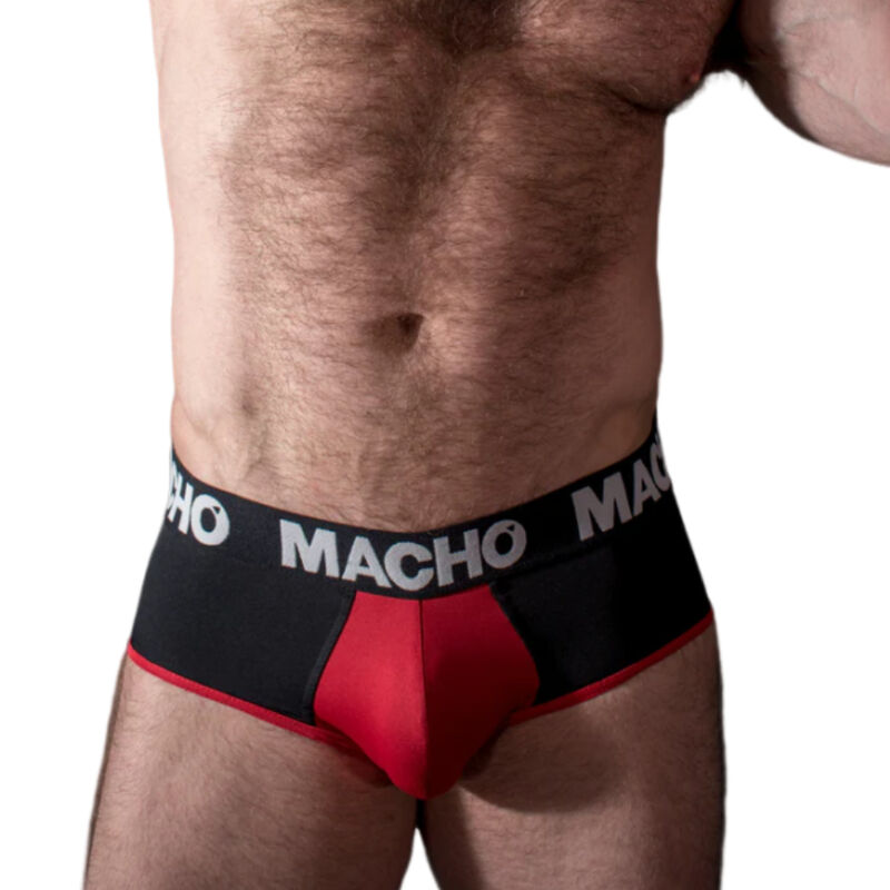 MACHO - MS26N SLIP BLACK/RED M - Image 2