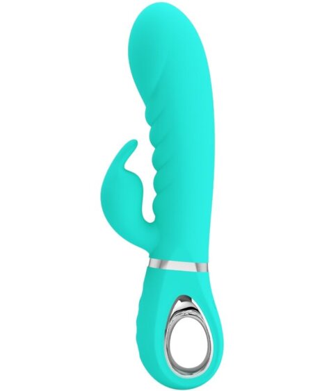 PRETTY LOVE - PRESCOTT MULTIFUNCTION G-SPOT VIBRATOR AQUA GREEN