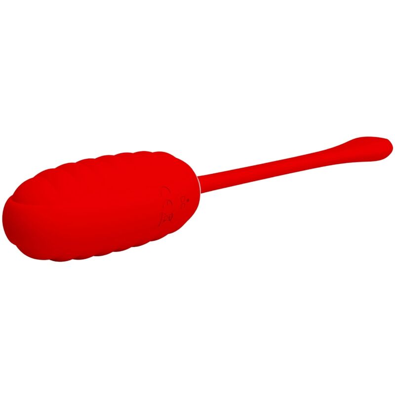 PRETTY LOVE - KIRK RECHARGEABLE VIBRATING EGG RED - Image 5