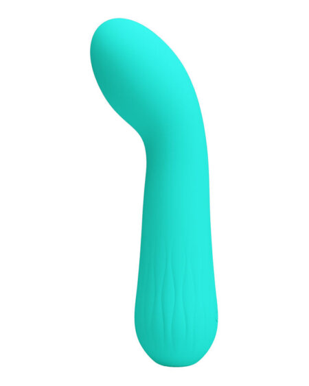 PRETTY LOVE - FAUN RECHARGEABLE VIBRATOR AQUA GREEN