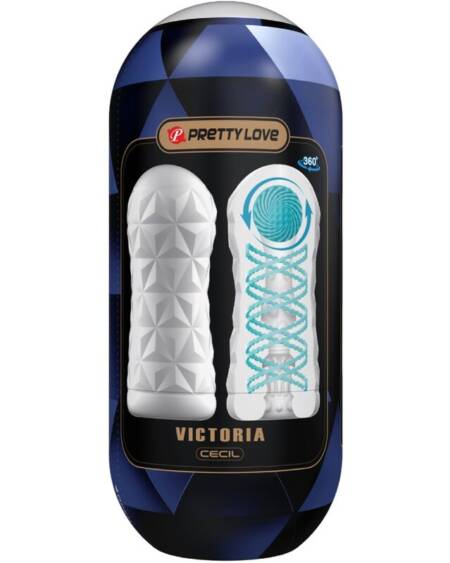 PRETTY LOVE - VICTORIA CECIL MASTURBATOR WHITE