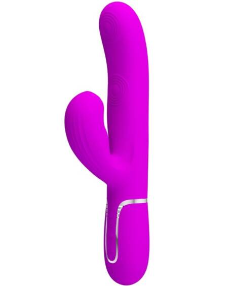 PRETTY LOVE - PERLITA MULTIFUNCTION 3 IN 1 G-SPOT VIBRATOR VIOLET