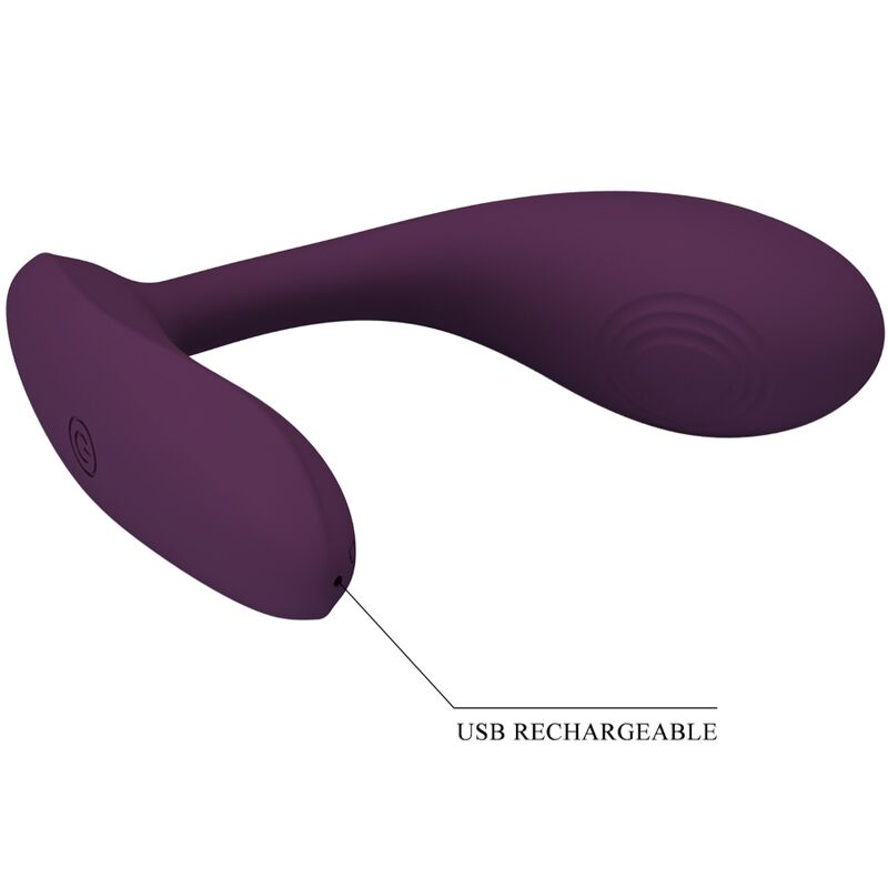 PRETTY LOVE - BAIRD G-SPOT 12 VIBRATIONS RECHARGEABLE LILA APP - Image 5
