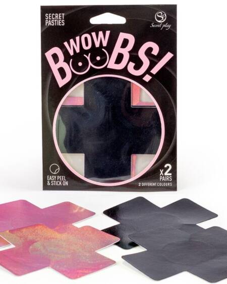 SECRET PLAY - WOW BOOBS! X NIPPLE COVERS