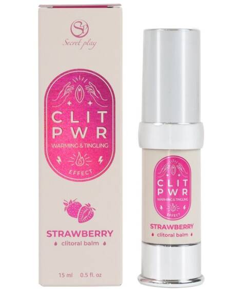 SECRET PLAY - CLIT PWR STRAWBERRY CLITORIS BALM